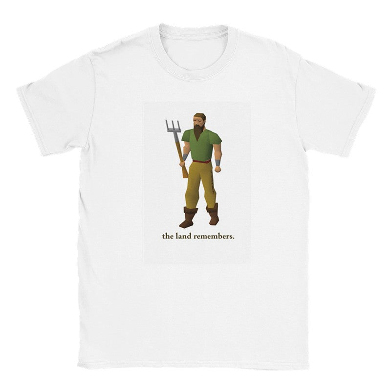 Runescape Farmer T-Shirt – Premium Cotton Tee for Gamers