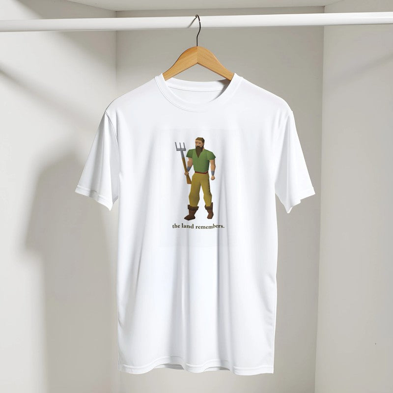 Runescape Farmer T-Shirt – Premium Cotton Tee for Gamers