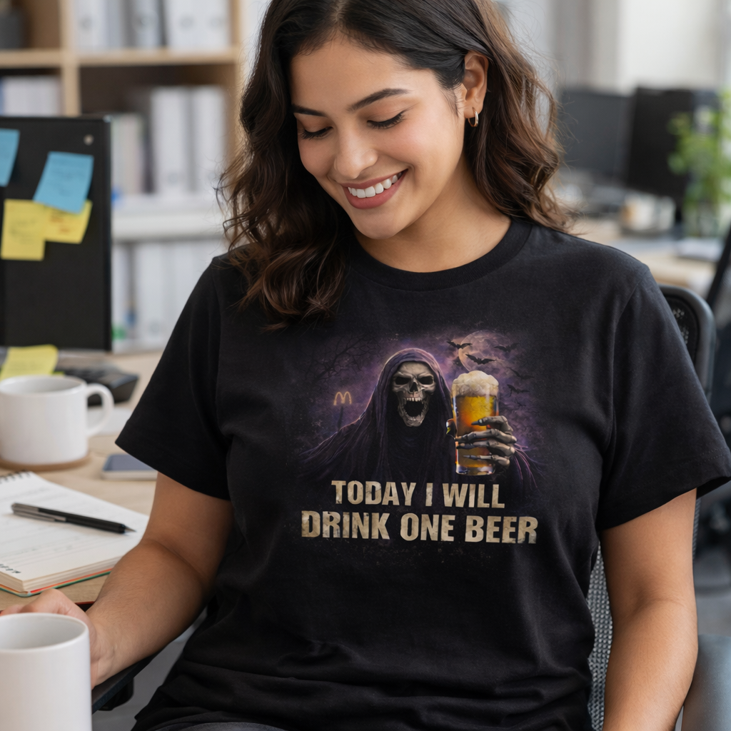 Skull Beer Graphic Tee