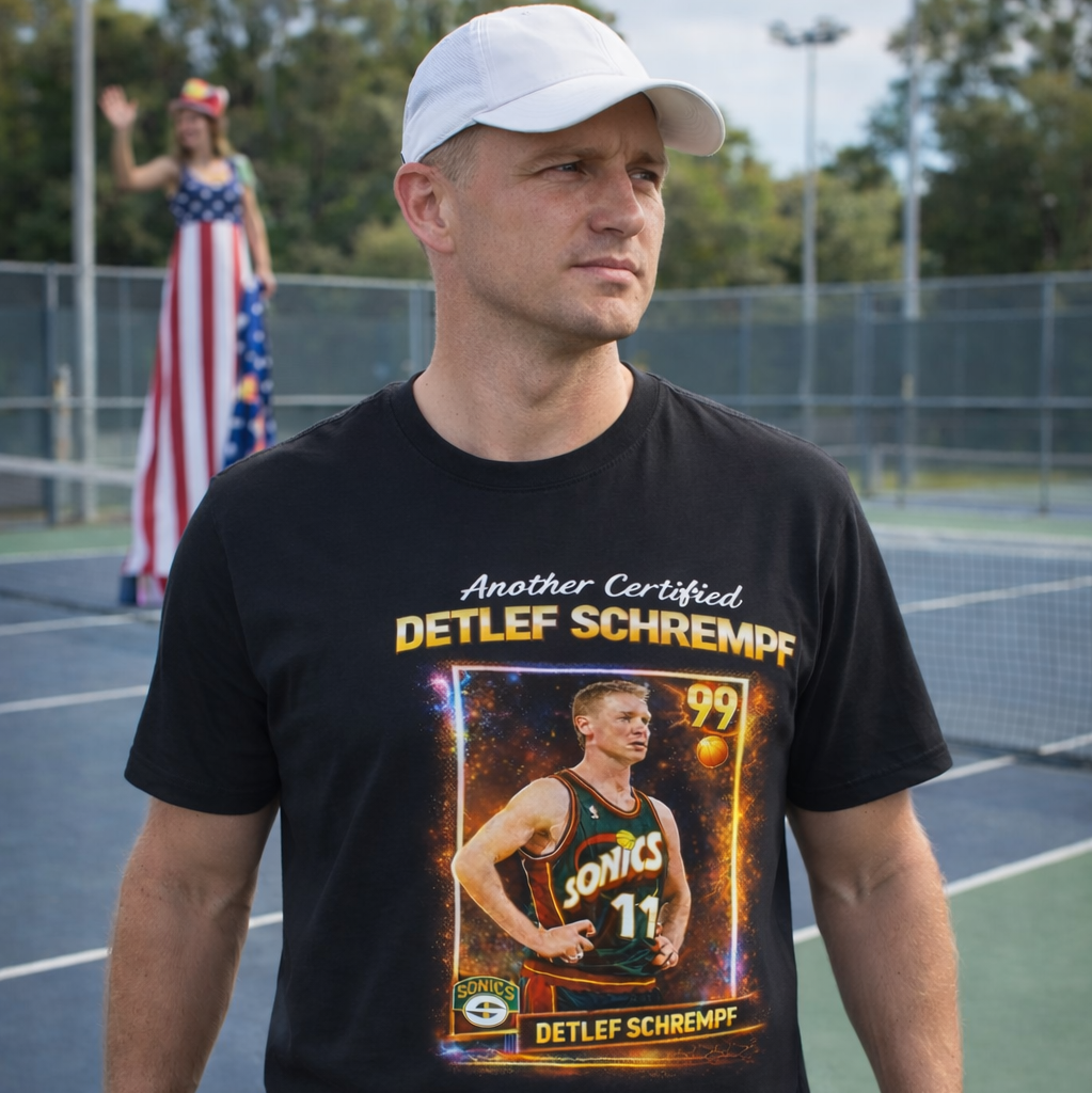 Vintage NBA Star Portrait T-Shirt – Classic Fit